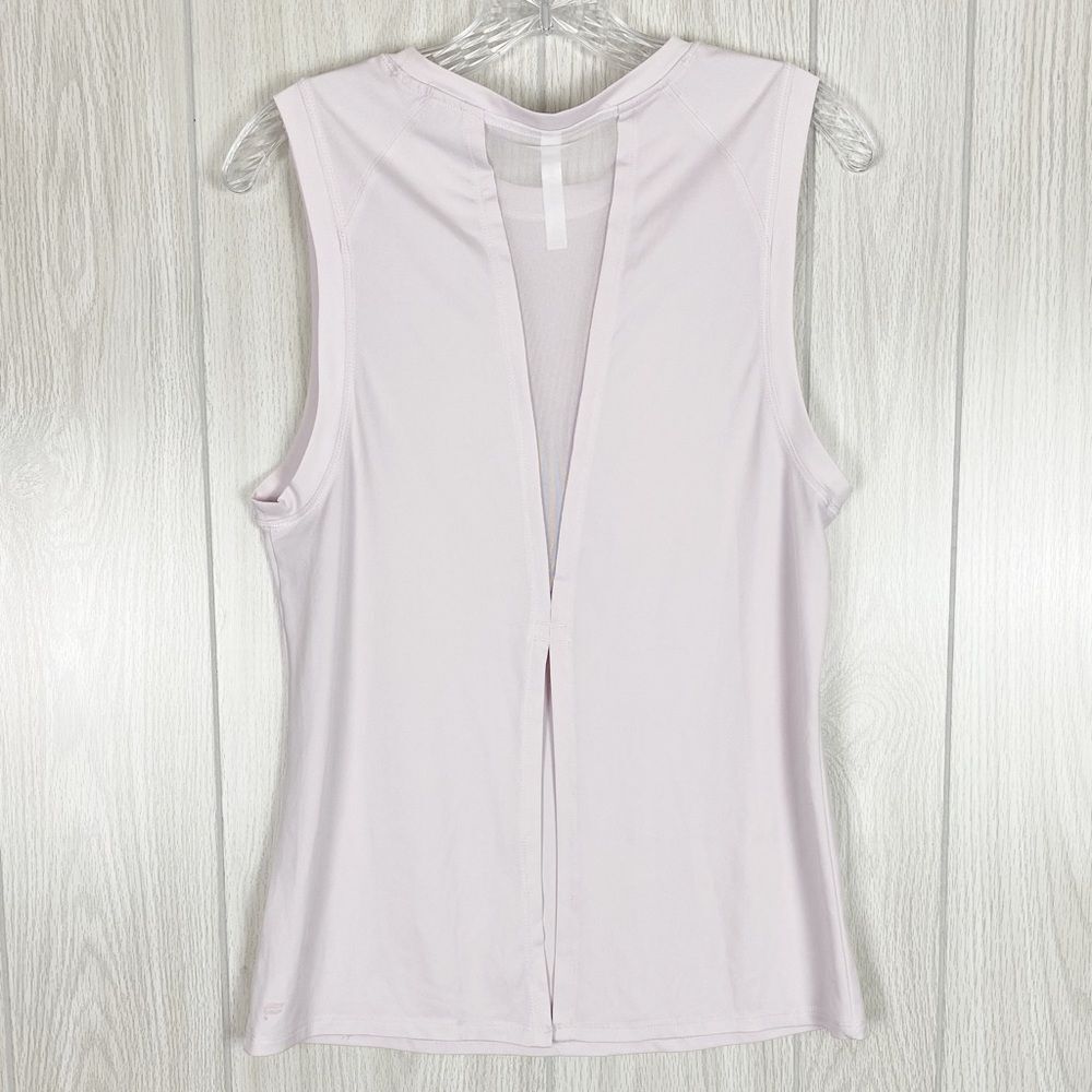 Fabletics | Light Purple Open Back Athletic Tank … - image 2
